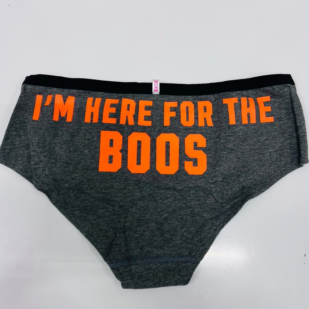 PINK Victoria's Secret Halloween “I’m Here For The Boo’s” Panties